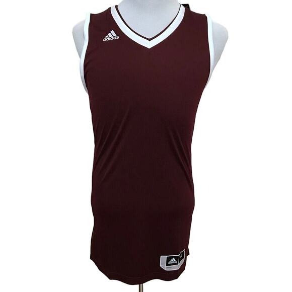 Adidas NWT Maroon Generic Team Jersey Men M - Picture 1 of 10